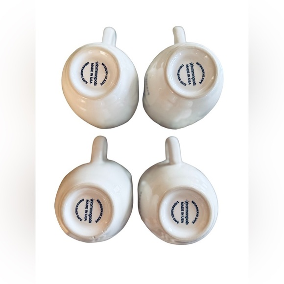 Uncommon Goods Zenguin Waddling Towards Nirvana Penguin Set of 4 HTF Mugs EUC - Picture 2 of 14